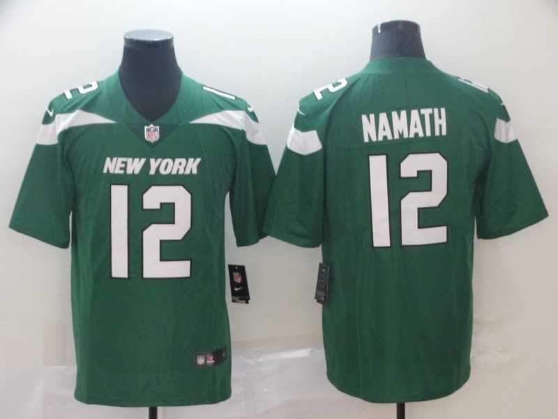 Nike Jets 12 Joe Namath Green 2019 Vapor Untouchable Limited Jersey,We sell and wholesale Nike Jets 12 Joe Namath Green 2019 Vapor Untouchable Limited Jersey on line form chian!